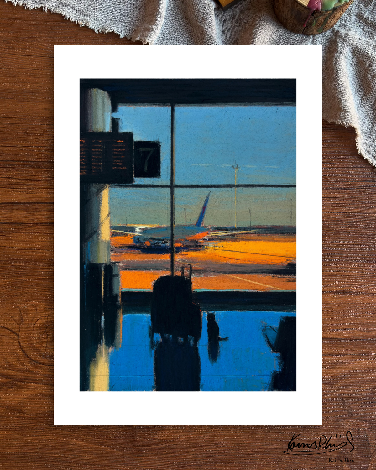 Somewhere Between Here and Away — A4 Fine Art Print