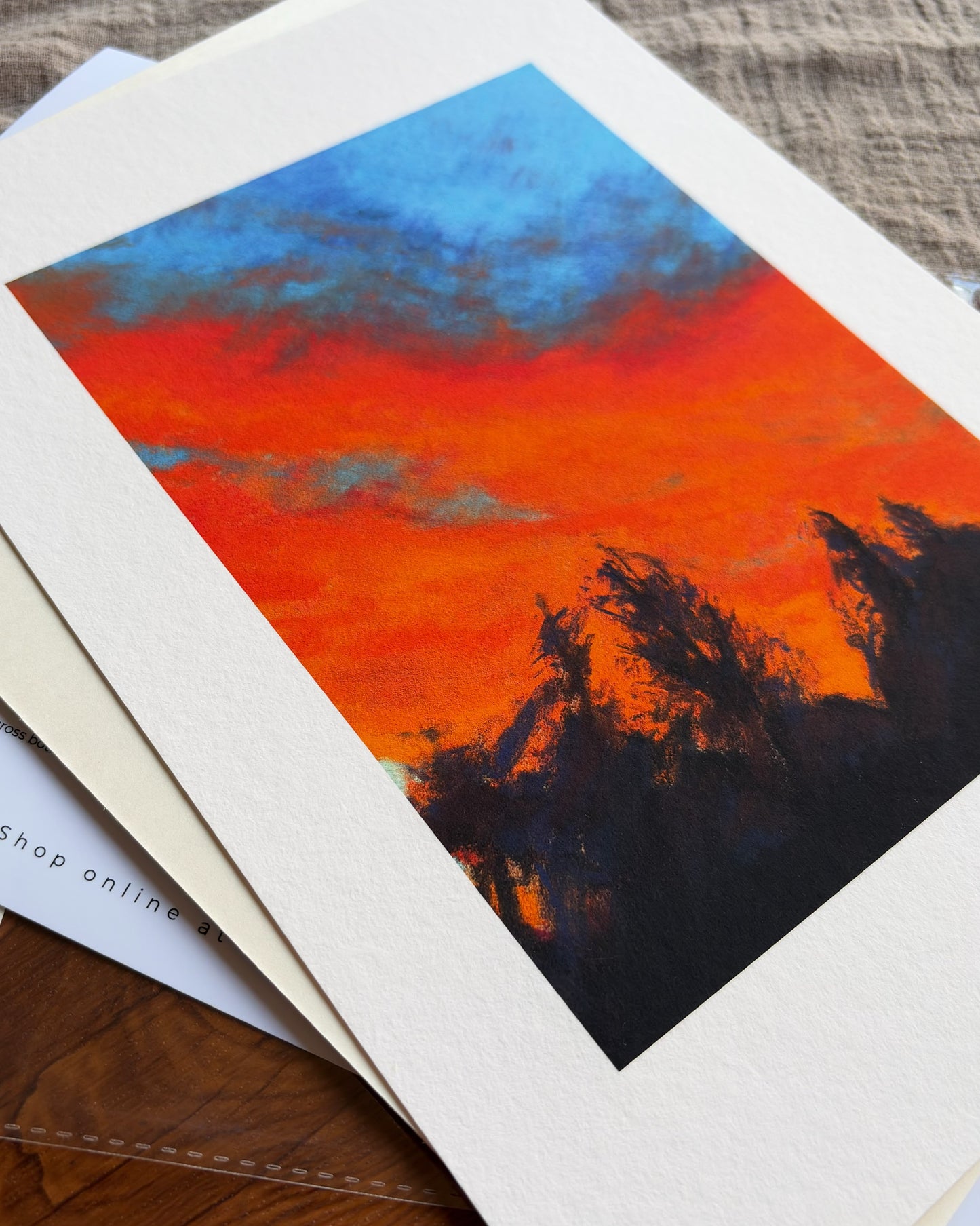 Forest Fire — A4 Fine Art Print