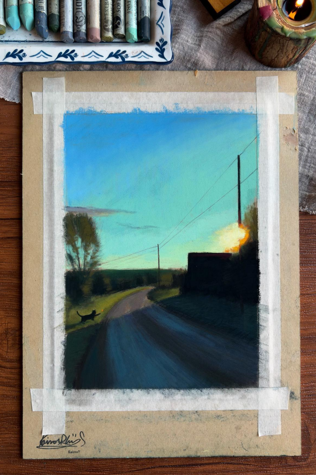 The Road at First Light