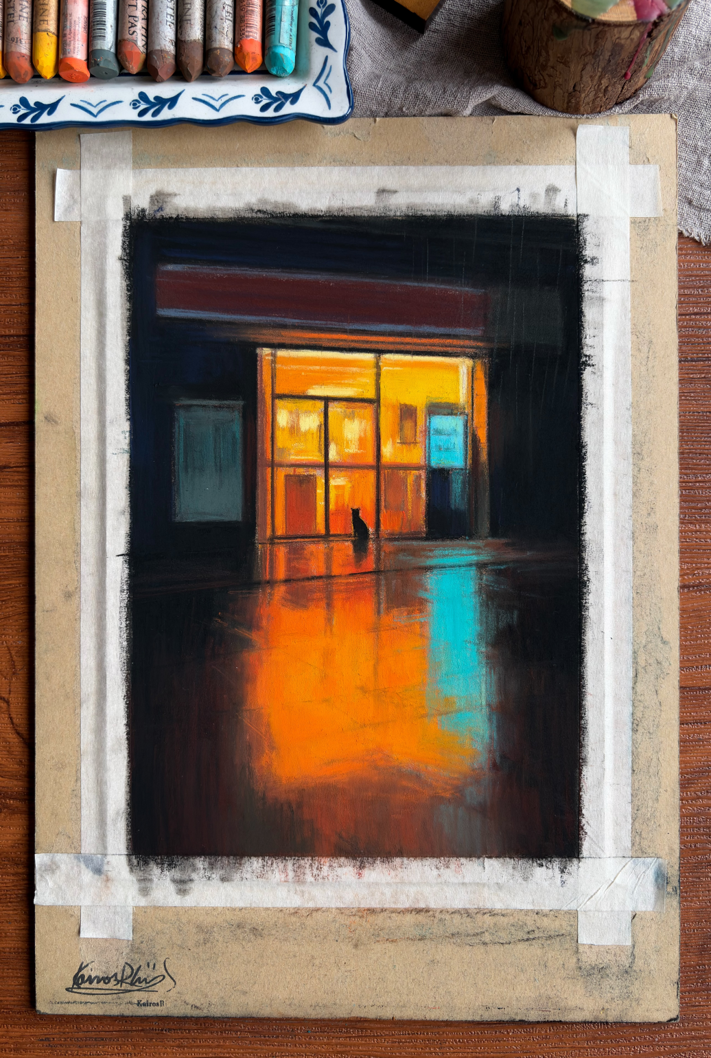 The Light Fell Into the Rain