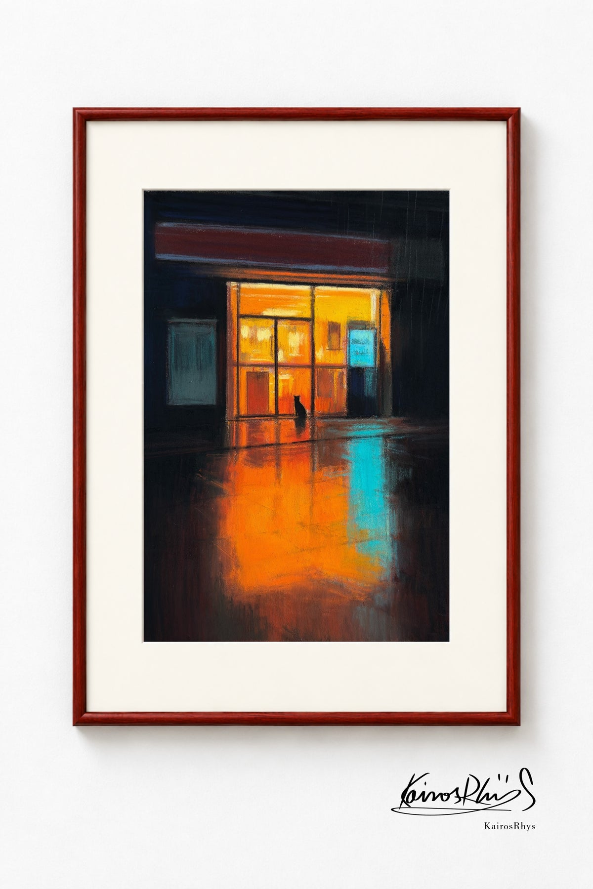 The Light Fell Into the Rain