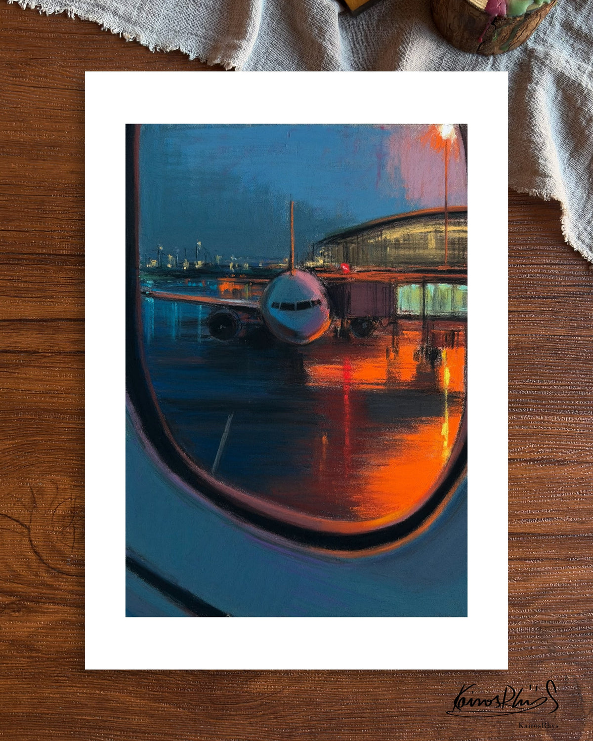 Before the Night Flight— A4 Fine Art Print