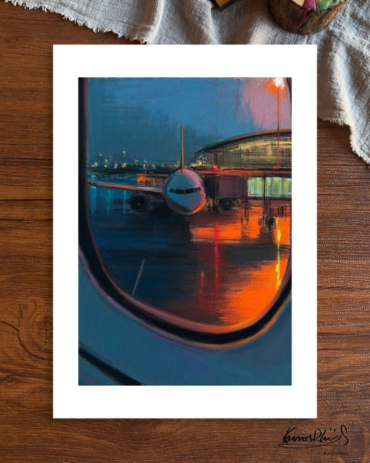 Before the Night Flight— A4 Fine Art Print