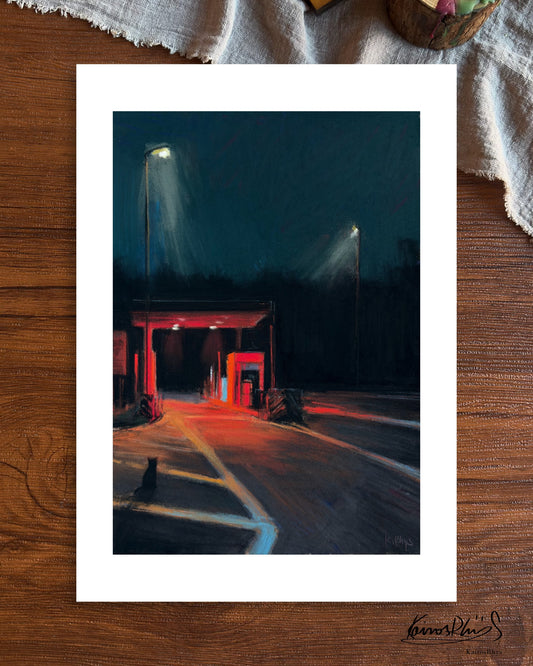 A Place Between Light and Silence — A4 Fine Art Print