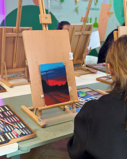 Soft Pastel Sunset Painting Workshop dublin 2