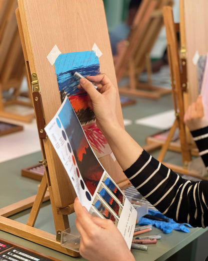 Soft Pastel Sunset Painting Workshop dublin 2