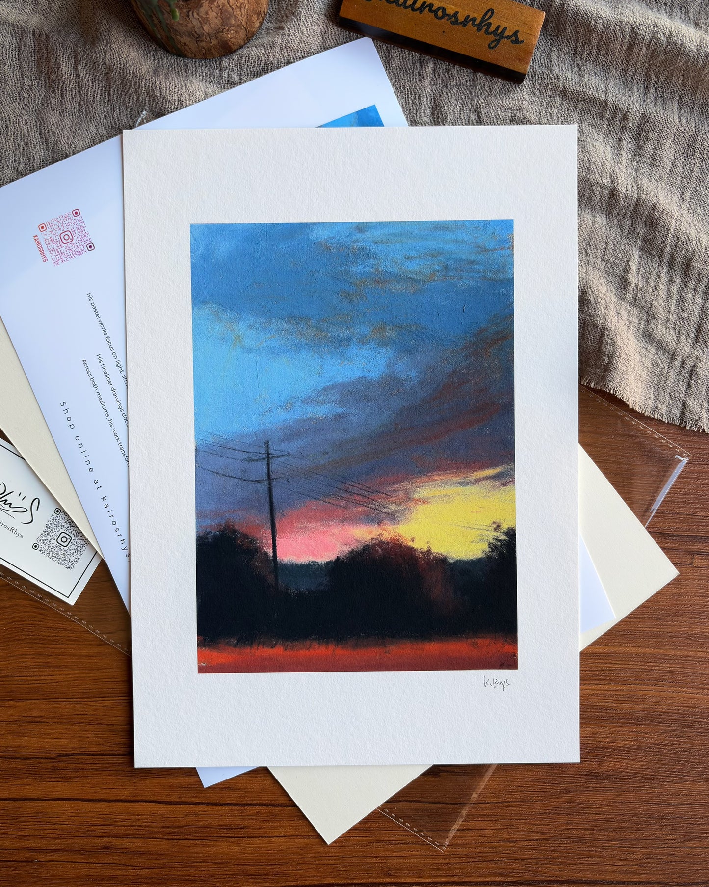 Last Light — A4 Fine Art Print