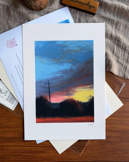 Last Light — A4 Fine Art Print
