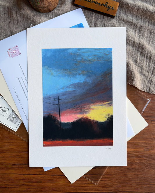 Last Light — A4 Fine Art Print