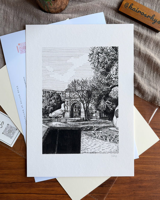 St Stephen’s Green — A4 Fine Art Print