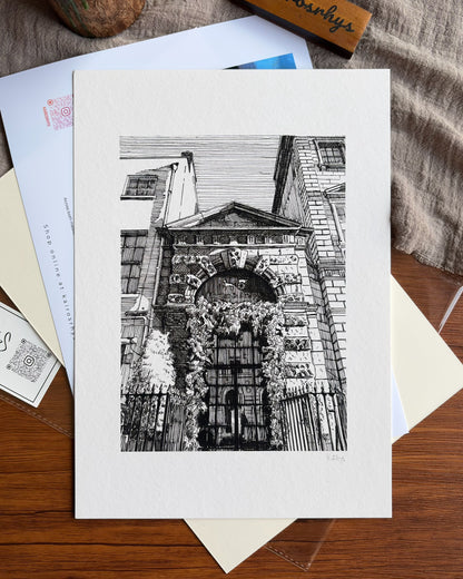 Lost Society, Dublin — A4 Fine Art Print