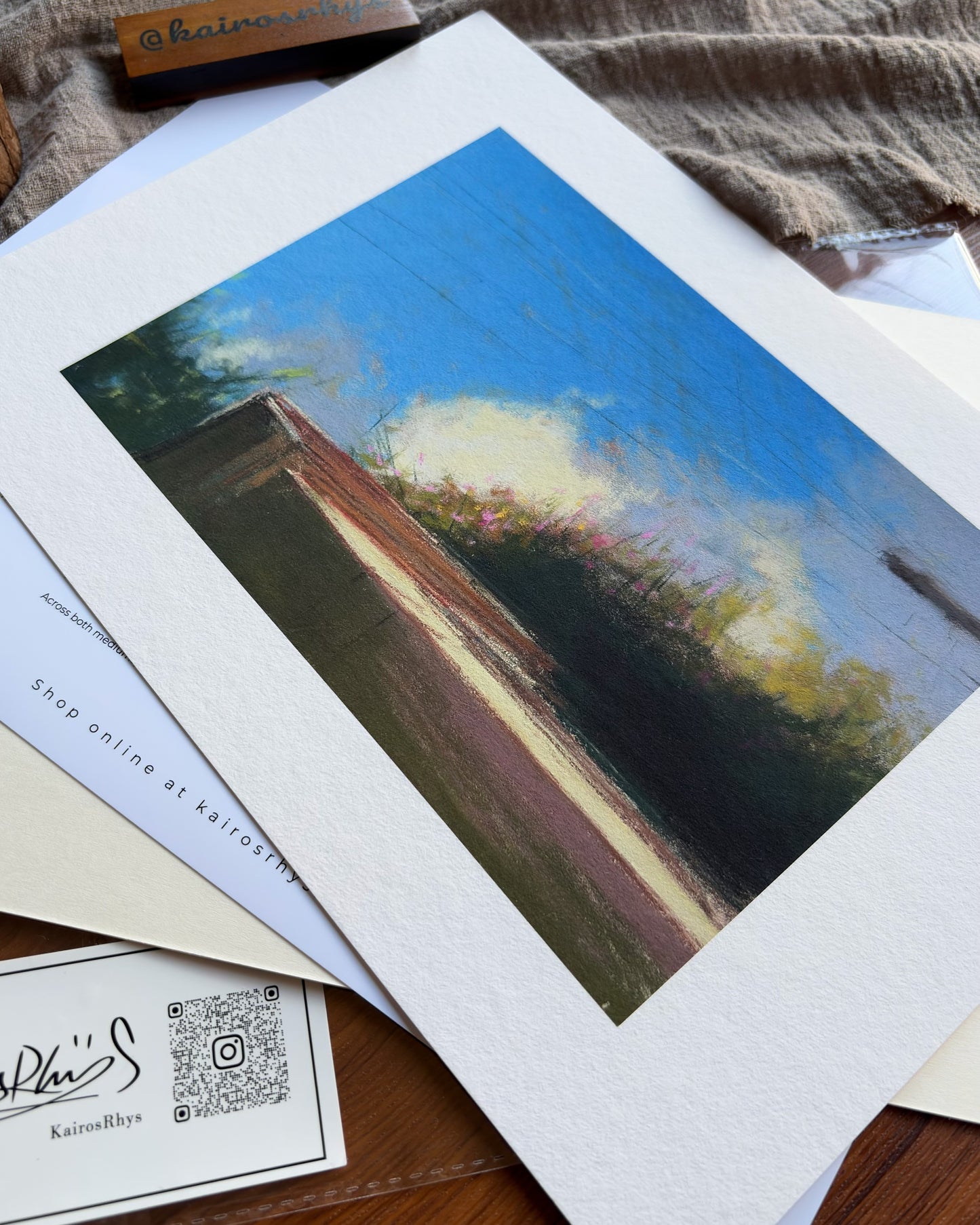 Morning Break — A4 Fine Art Print