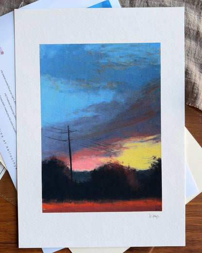 Last Light — A4 Fine Art Print