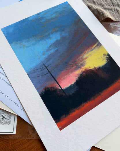Last Light — A4 Fine Art Print