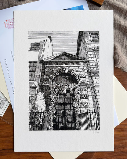 Lost Society, Dublin — A4 Fine Art Print