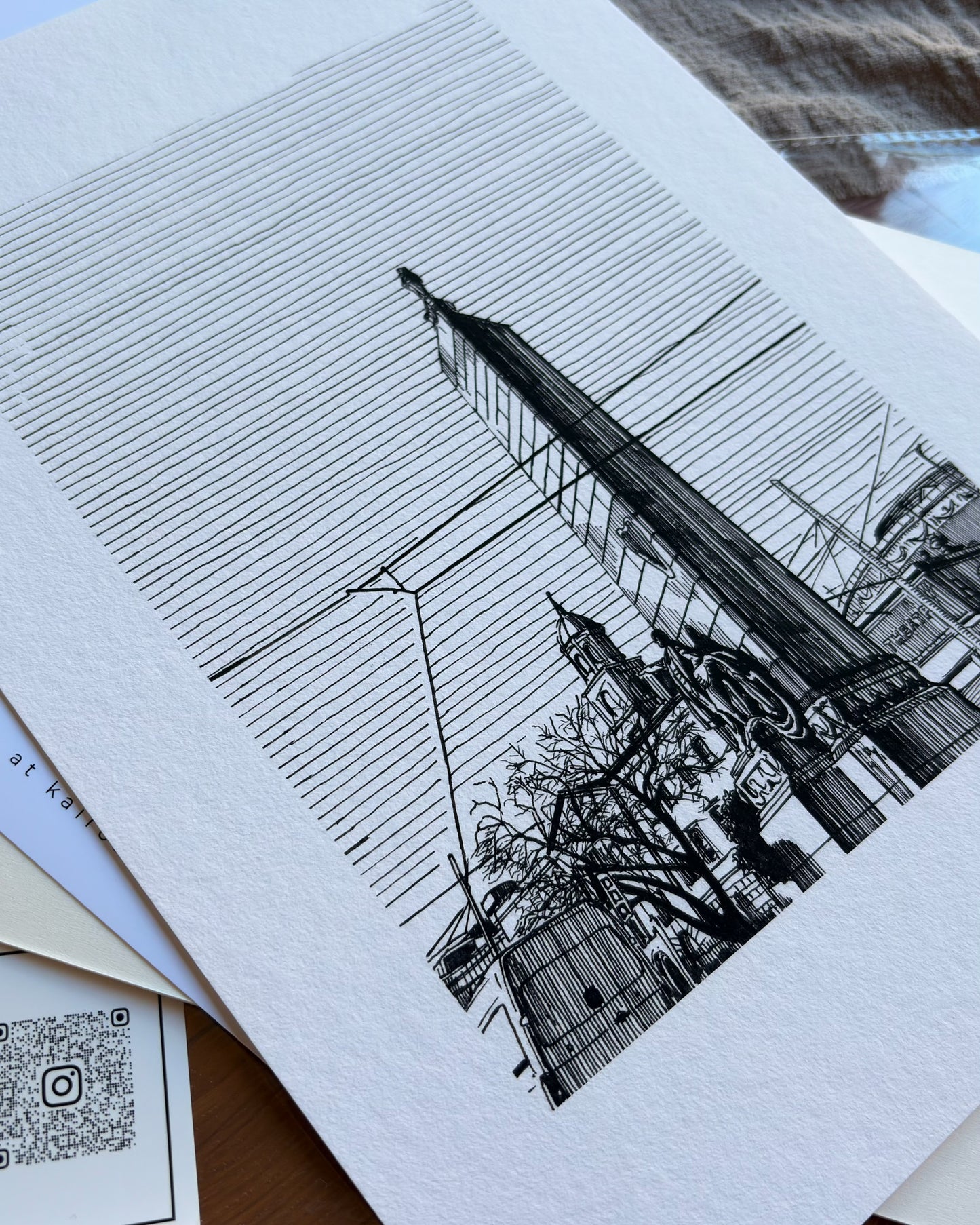Charles Stewart Parnell Monument — A4 Fine Art Print