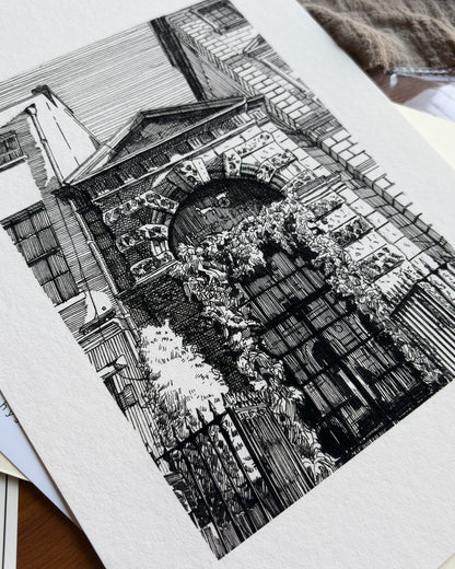Lost Society, Dublin — A4 Fine Art Print