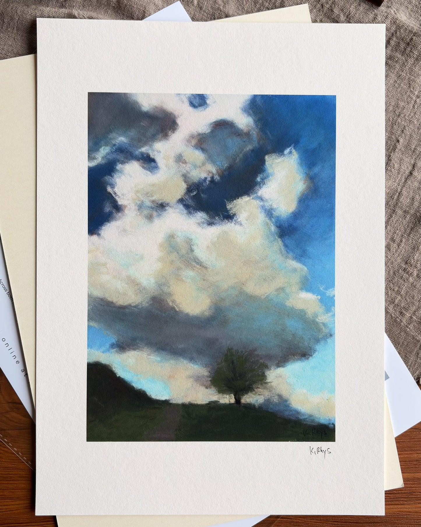 Drifting Cloud — A4 Fine Art Print