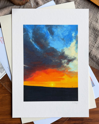 Storm Light — A4 Fine Art Print