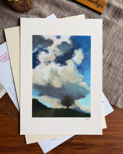 Drifting Cloud — A4 Fine Art Print