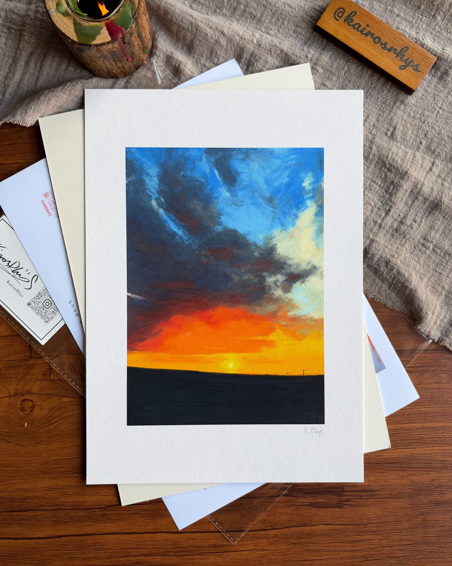 Storm Light — A4 Fine Art Print
