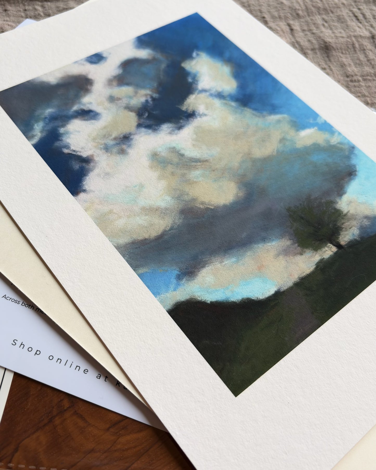 Drifting Cloud — A4 Fine Art Print